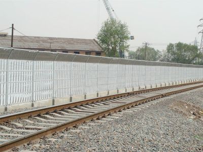金屬百葉鐵路聲屏障